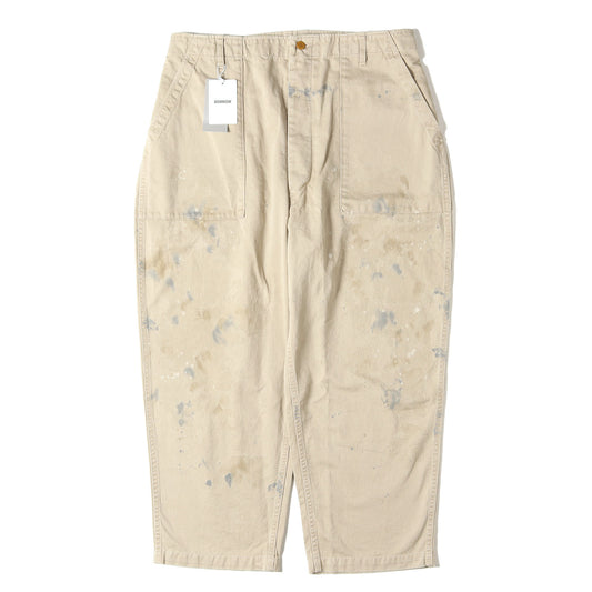 22AW ×BEAMS ヴィンテージ加工 アーミー ベイカーパンツ(ARMY BAKER PANTS)