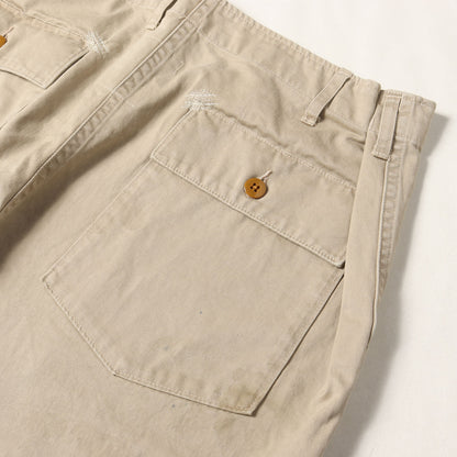 22AW ×BEAMS ヴィンテージ加工 アーミー ベイカーパンツ(ARMY BAKER PANTS)