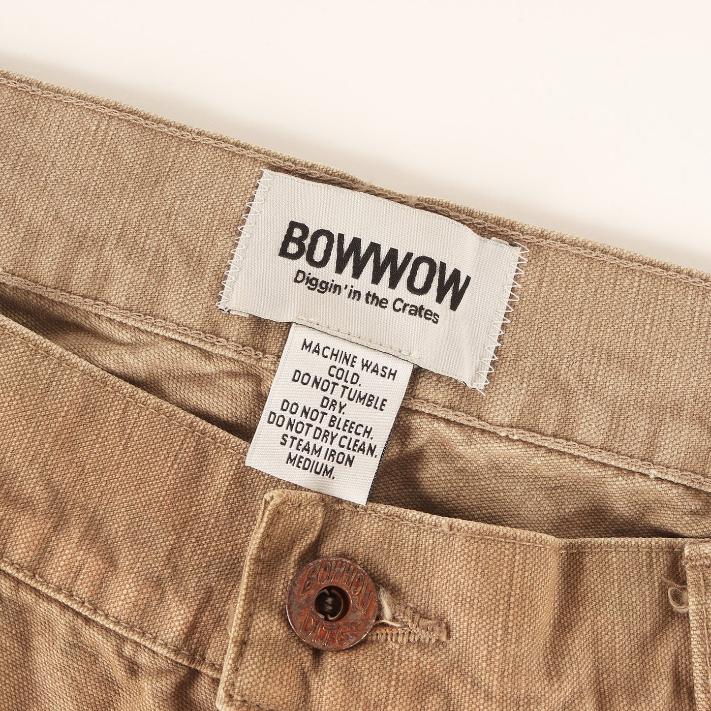 25AW ×BEAMS ヴィンテージ加工 ダブルニー ダック ペインターパンツ(DUCK PAINTER PANTS HARD AGED)