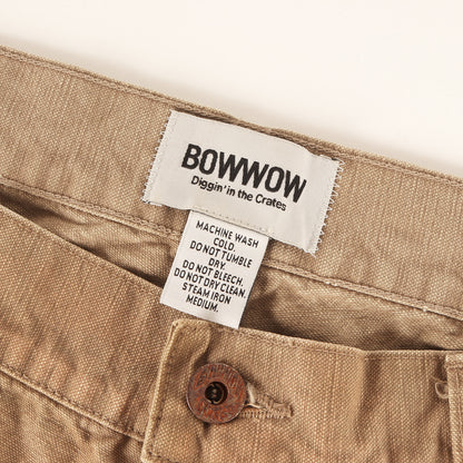 25AW ×BEAMS ヴィンテージ加工 ダブルニー ダック ペインターパンツ(DUCK PAINTER PANTS HARD AGED)