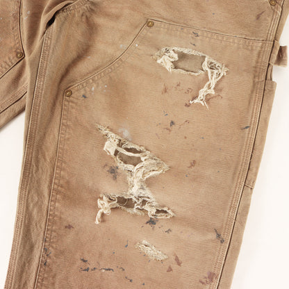 25AW ×BEAMS ヴィンテージ加工 ダブルニー ダック ペインターパンツ(DUCK PAINTER PANTS HARD AGED)