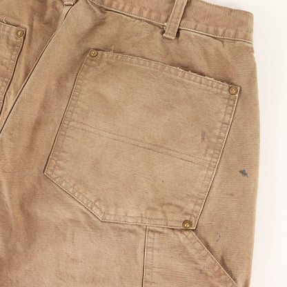 25AW ×BEAMS ヴィンテージ加工 ダブルニー ダック ペインターパンツ(DUCK PAINTER PANTS HARD AGED)