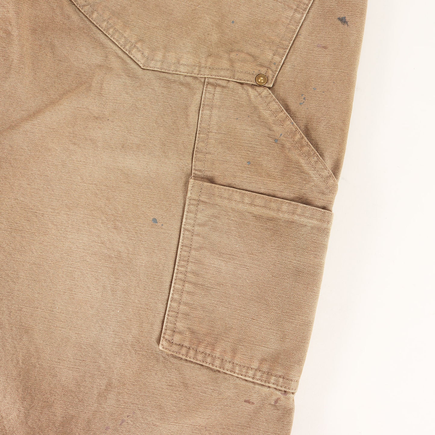 25AW ×BEAMS ヴィンテージ加工 ダブルニー ダック ペインターパンツ(DUCK PAINTER PANTS HARD AGED)