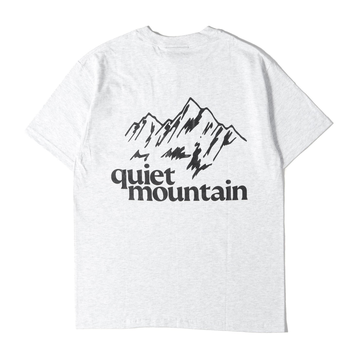×quiet mountain ブランドロゴ Tシャツ