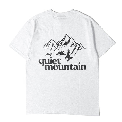 ×quiet mountain ブランドロゴ Tシャツ