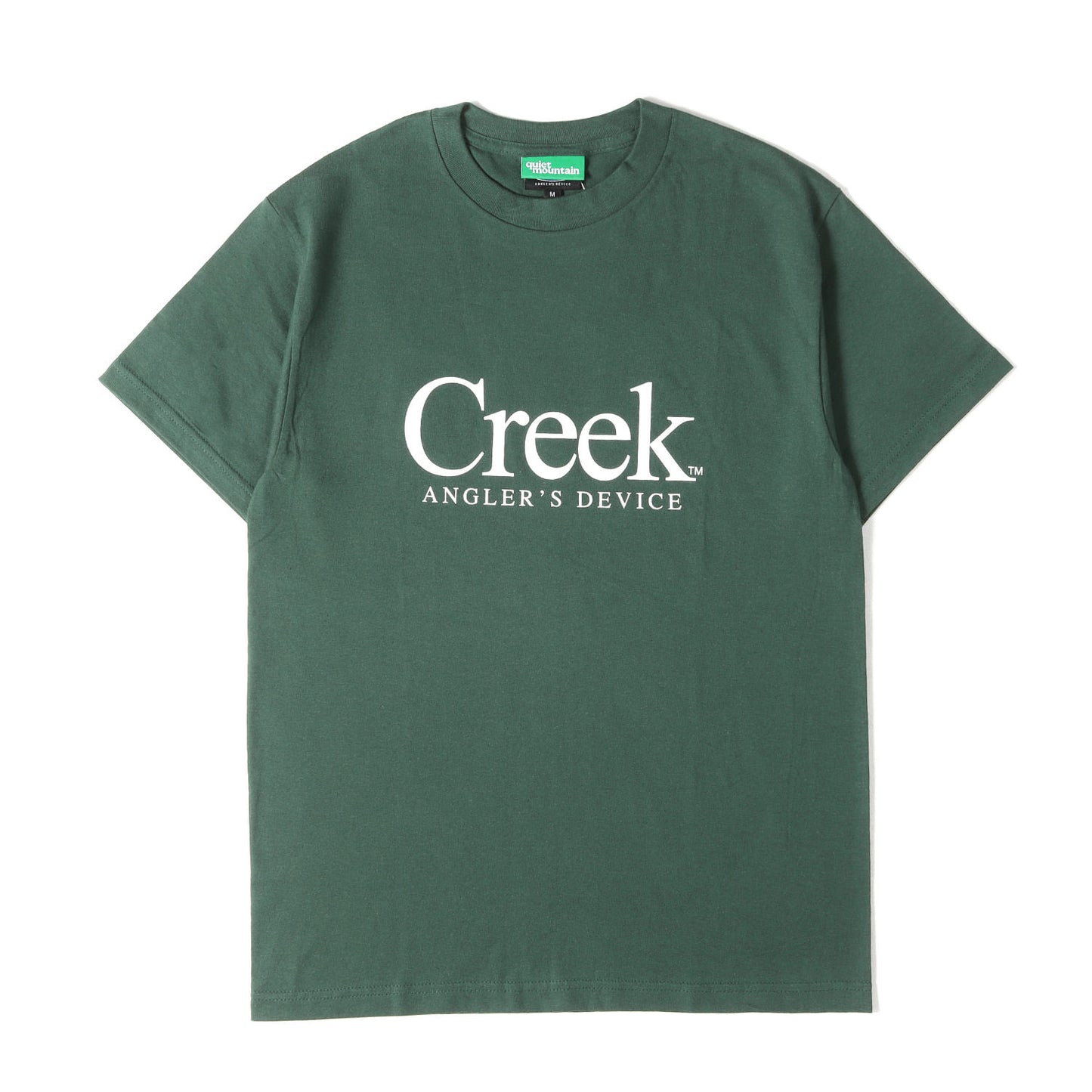 ×quiet mountain ブランドロゴ Tシャツ