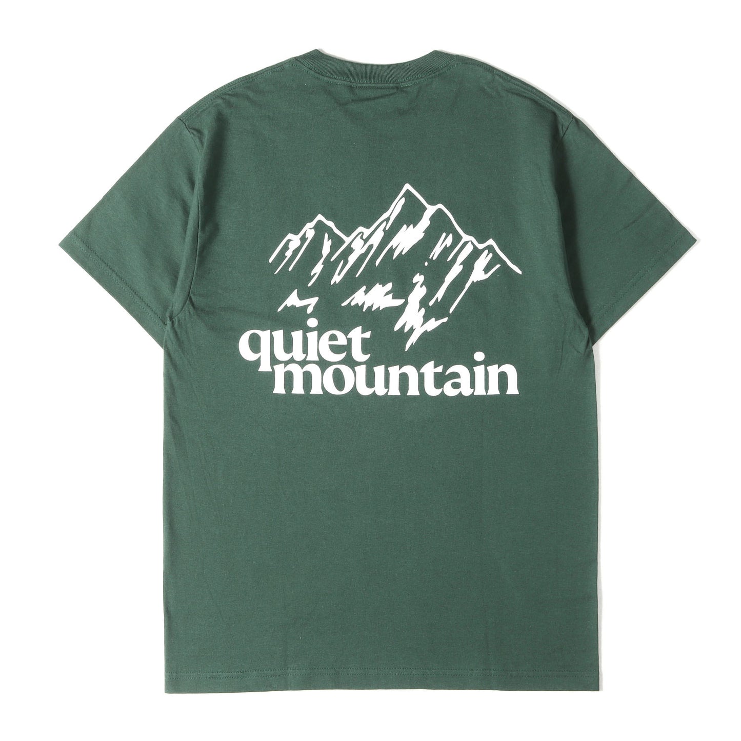 ×quiet mountain ブランドロゴ Tシャツ