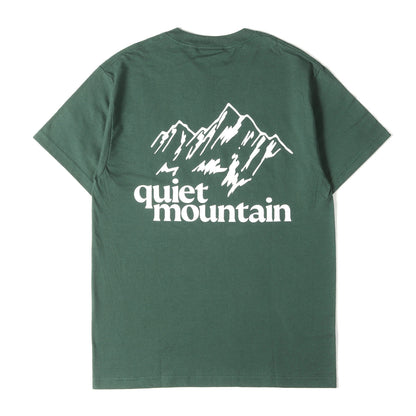 ×quiet mountain ブランドロゴ Tシャツ