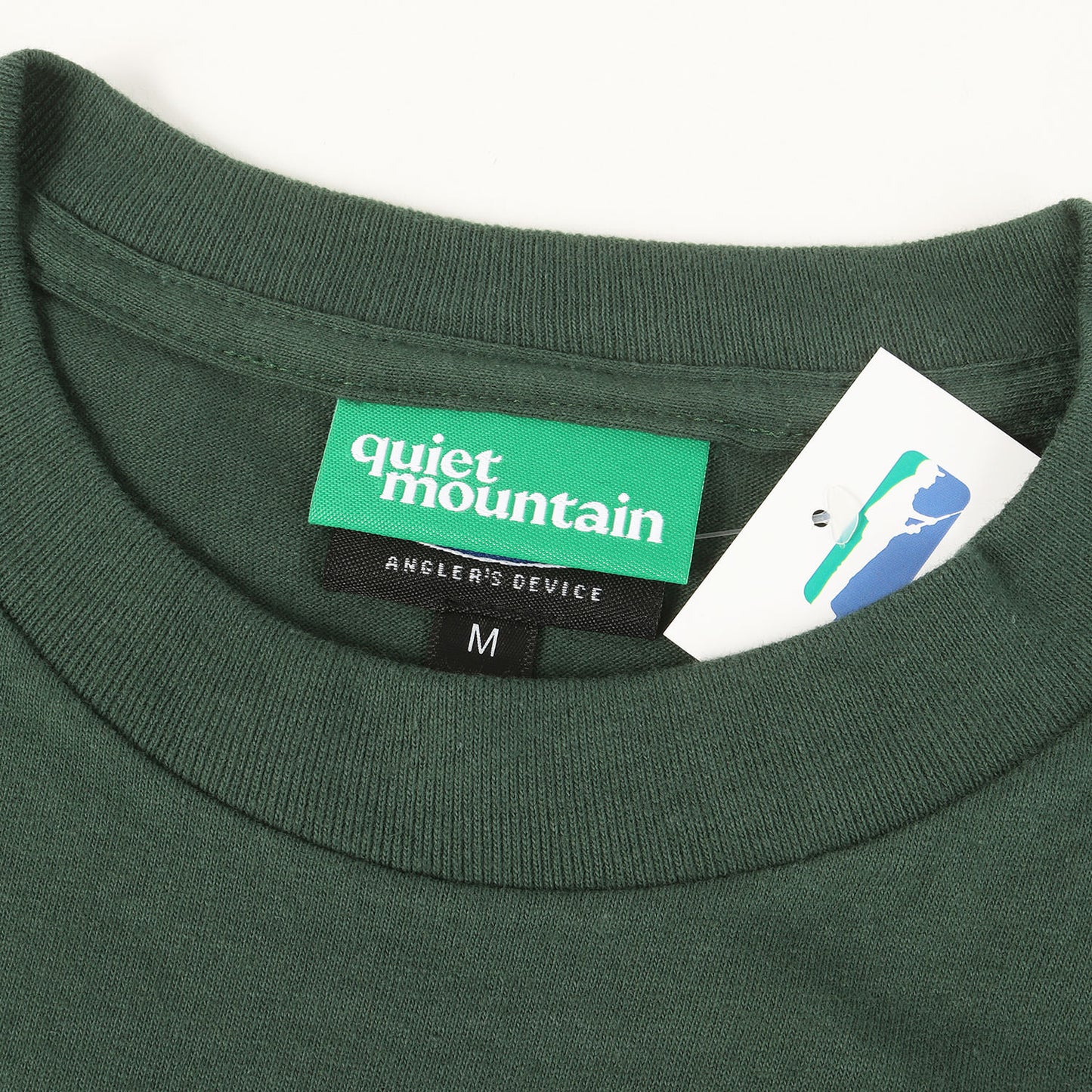 ×quiet mountain ブランドロゴ Tシャツ