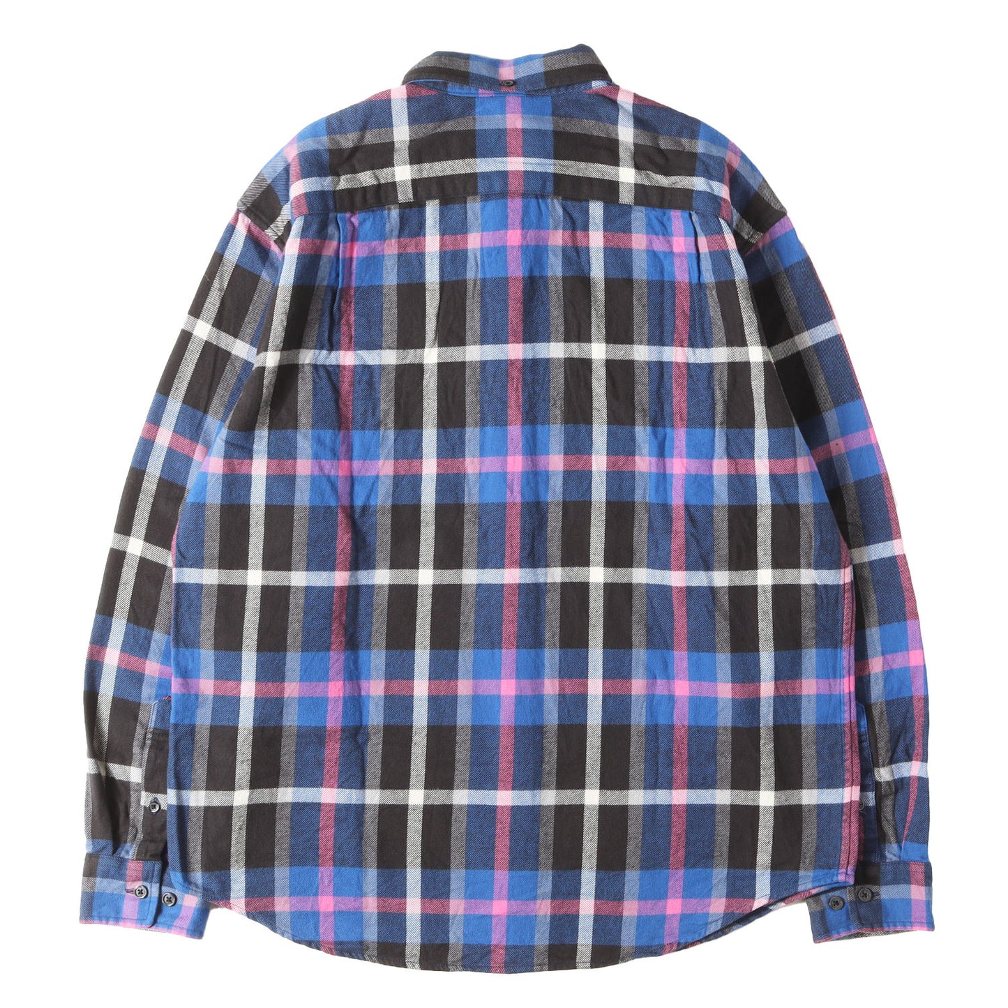 23AW タータンチェック ボタンダウン フランネルシャツ (Plaid Flannel Shirt)