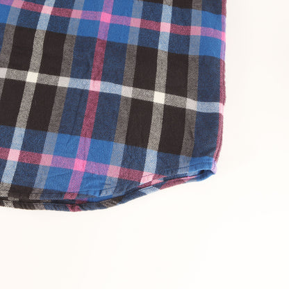 23AW タータンチェック ボタンダウン フランネルシャツ (Plaid Flannel Shirt)