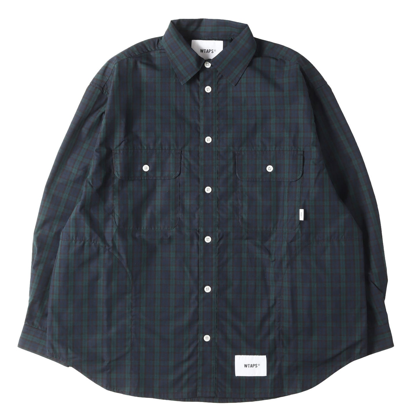 25SS ブラックウォッチ コットンブロード シャツ(WCPO 01 / LS / COTTON. BROADCLOTH. TEXTILE)