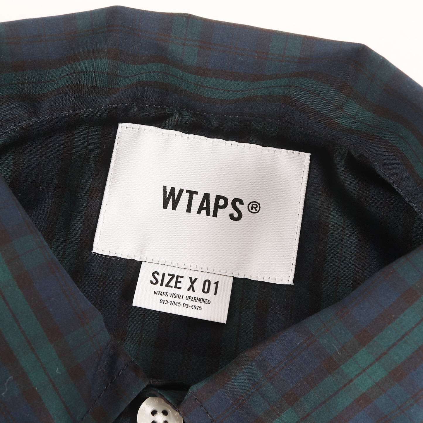 25SS ブラックウォッチ コットンブロード シャツ(WCPO 01 / LS / COTTON. BROADCLOTH. TEXTILE)