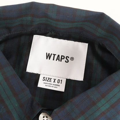 25SS ブラックウォッチ コットンブロード シャツ(WCPO 01 / LS / COTTON. BROADCLOTH. TEXTILE)
