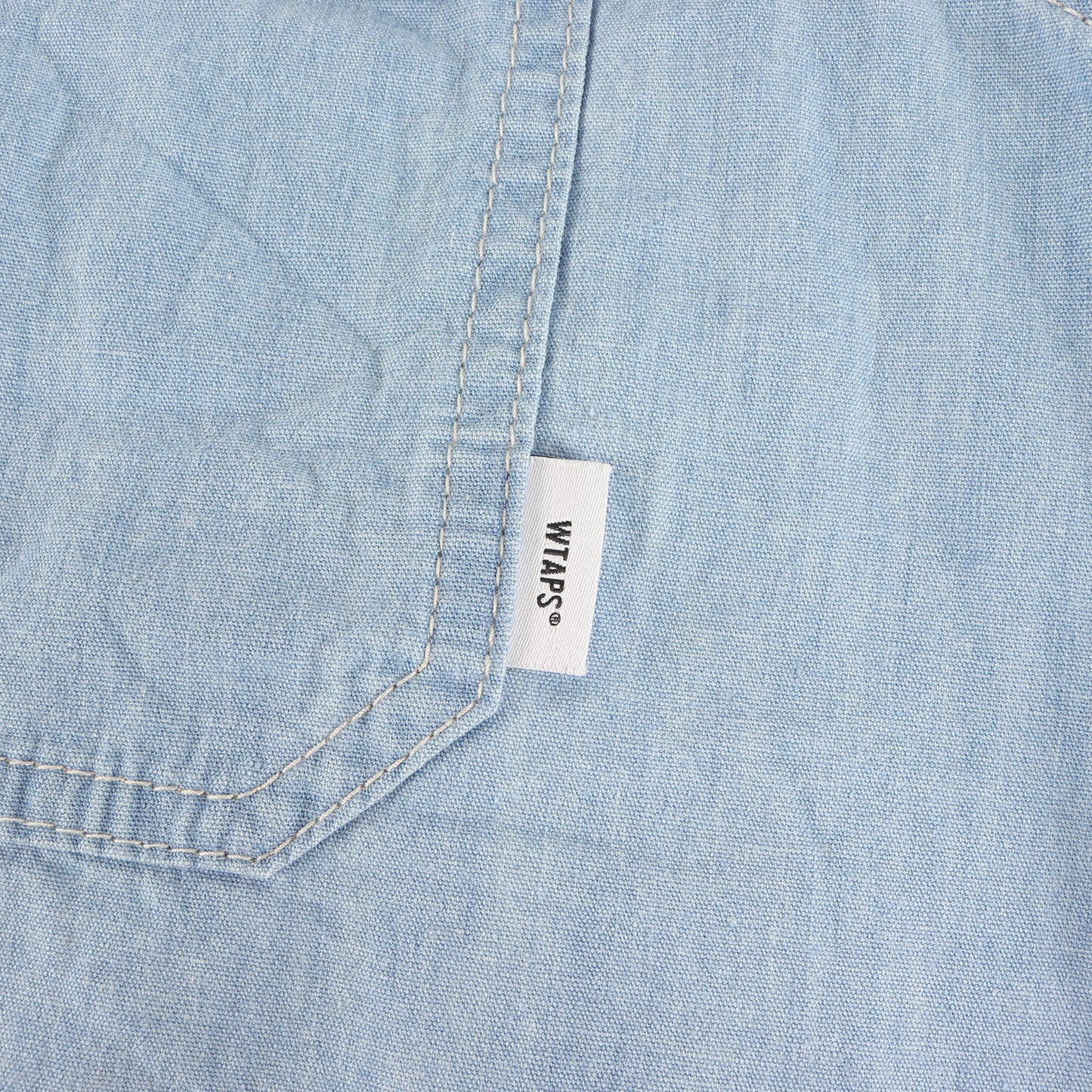 24AW バイオブリーチ加工 シャンブレーシャツ(CB / LS / COTTON. CHAMBRAY)