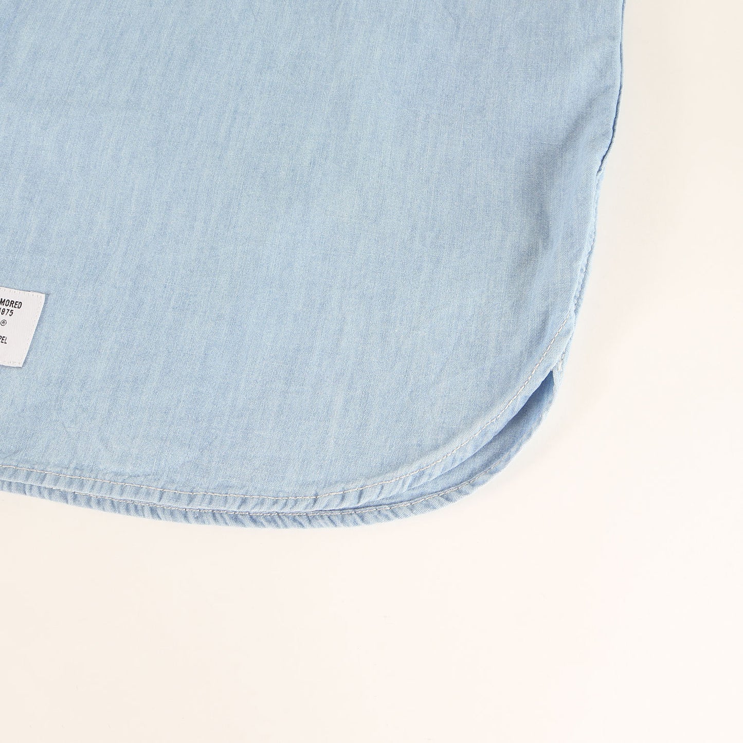 24AW バイオブリーチ加工 シャンブレーシャツ(CB / LS / COTTON. CHAMBRAY)