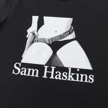 ×Sam Haskins ×BEAUTY&YOUTH カウボーイ･ケイト フォト Tシャツ