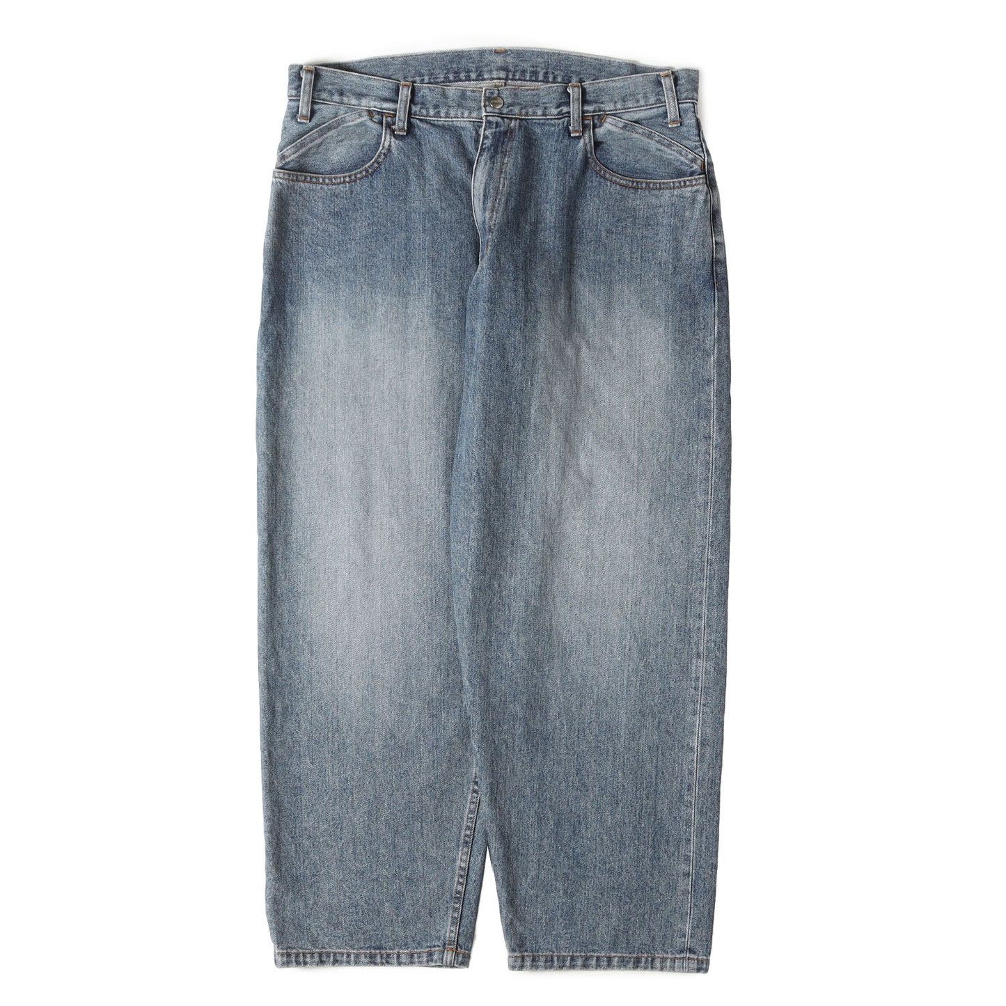 ヴィンテージ加工 バギー デニムパンツ(CC Baggy 13oz Basic Jeans)