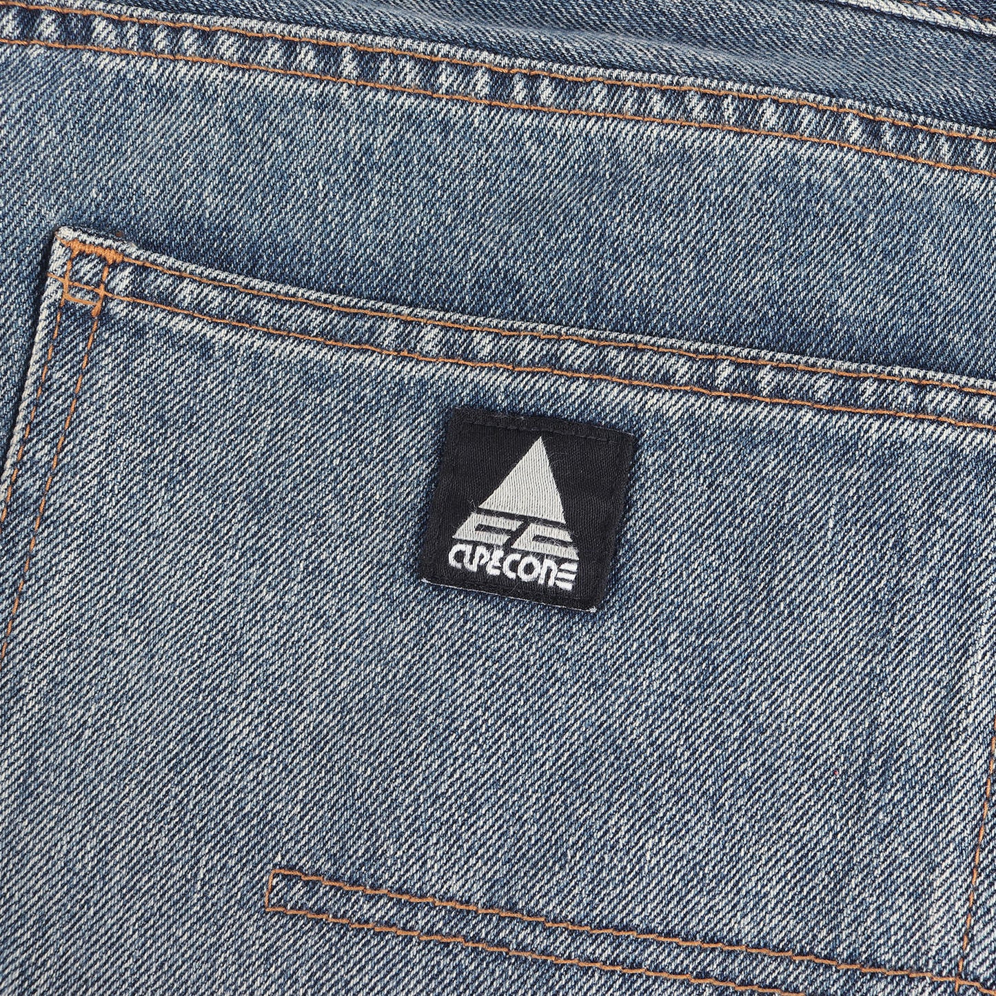 ヴィンテージ加工 バギー デニムパンツ(CC Baggy 13oz Basic Jeans)
