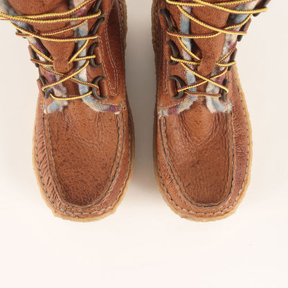 ムートンライニング レザー モカシン ロングブーツ(TRACKER BOOTS-FOLK)