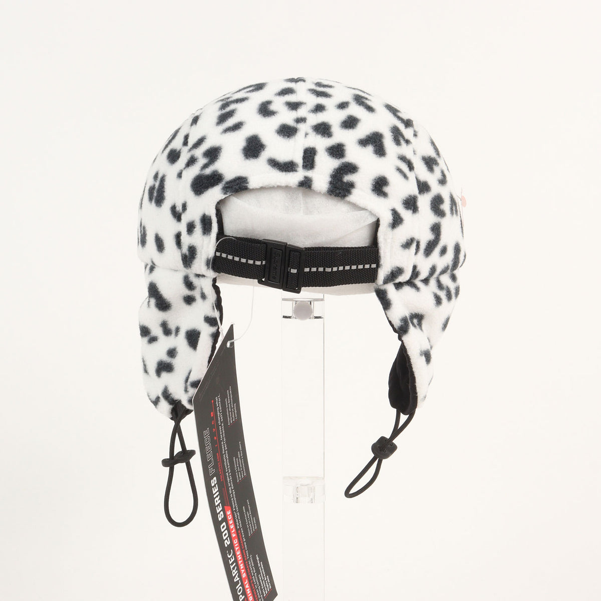 24AW レオパード柄 ポーラテックフリース イヤーフラップ付き キャンプキャップ(Polartec Earflap Camp Cap)