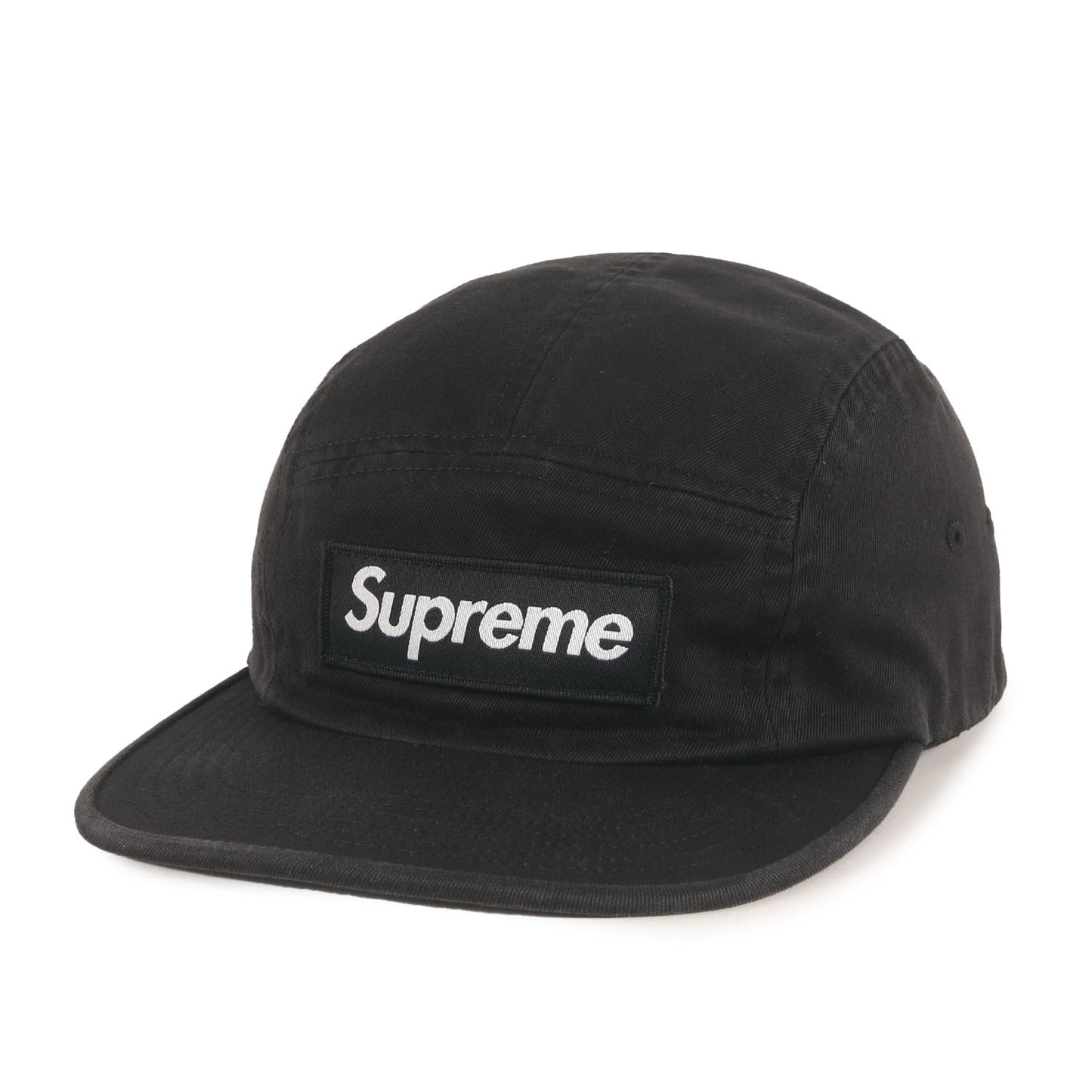 ウォッシュド チノ ツイル BOXロゴ キャンプキャップ (Washed Chino Twill Camp Cap)