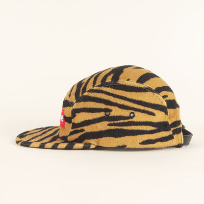 ×Loro Piana タイガー柄 BOXロゴ ウール キャンプキャップ(Wool Camp Cap)