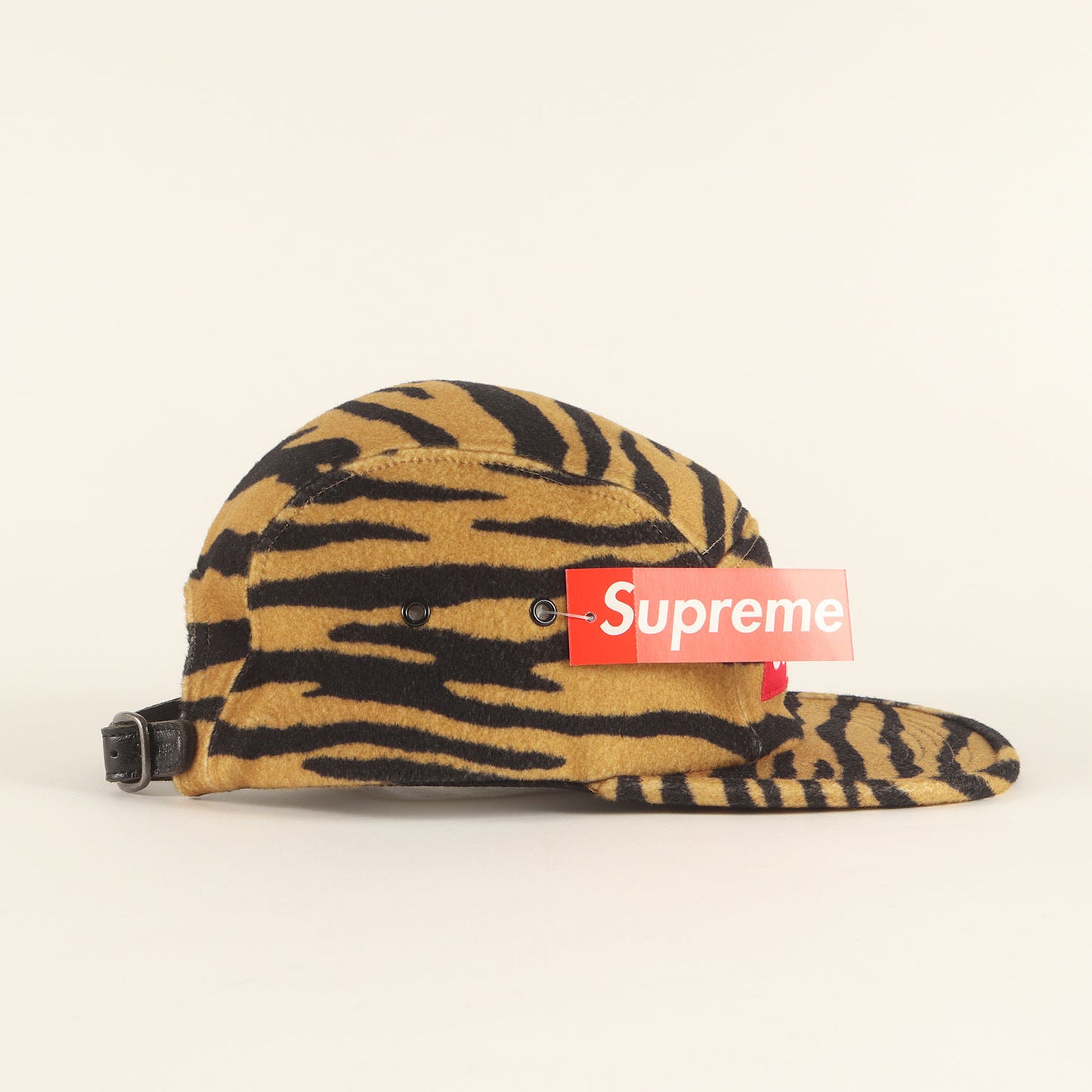 ×Loro Piana タイガー柄 BOXロゴ ウール キャンプキャップ(Wool Camp Cap)