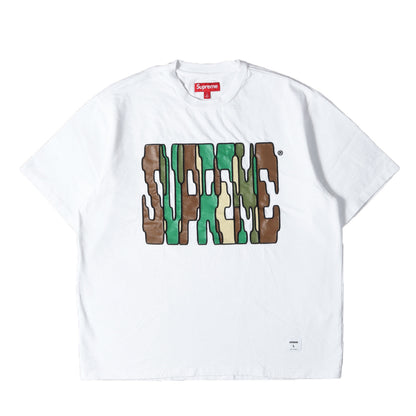 23AW ビッグ ロゴパッチ ヘビー Tシャツ(Digi S/S Top)