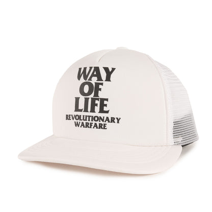 25SS WAY OF LIFEロゴ メッシュキャップ(MESH CAP)
