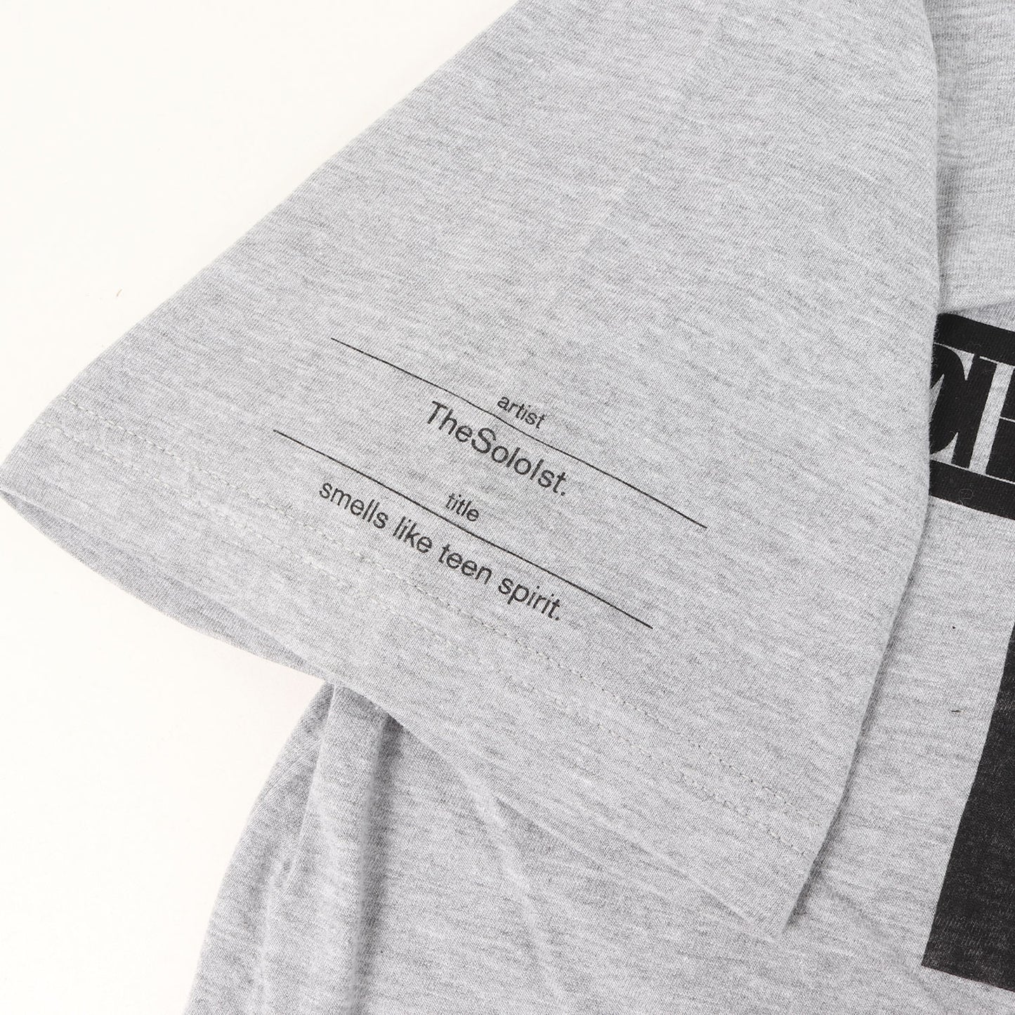 ニルヴァーナ グラフィック プリント ポケット Tシャツ