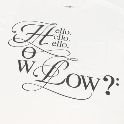 グラフィックプリント ポケット Tシャツ