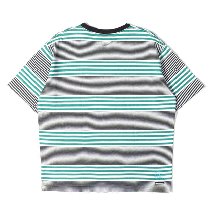 22SS マルチボーダー Tシャツ(S/S MULTI BORDER TAPERED TEE)