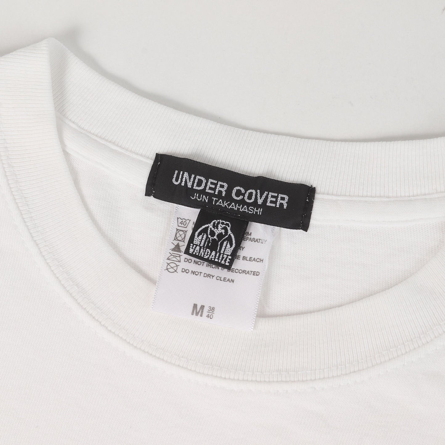 00s ×VANDALIZE FIVE AGAINST 手刷りプリント Tシャツ
