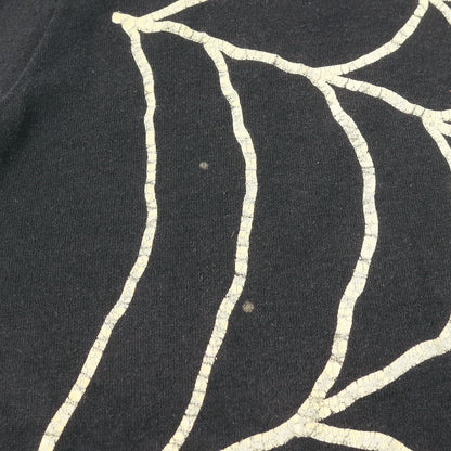 [ビッグサイズ スペシャル] 80s スパイダーウェブ クモの巣 蓄光プリント Tシャツ / USA製 SCREEN STARS