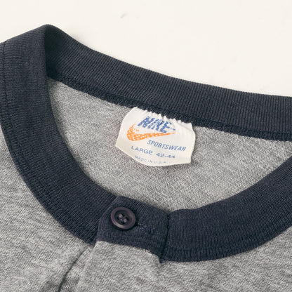 [希少 オレンジタグ] 70s ゴツナイキ ヘンリーネック Tシャツ USA製