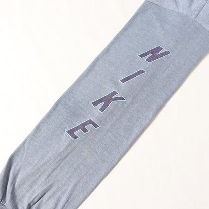 [希少 オレンジタグ] 70s 袖デカロゴ ヘンリーネック ロングスリーブ Tシャツ USA製