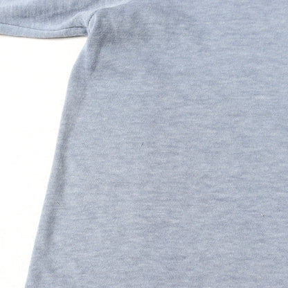 [希少 オレンジタグ] 70s 袖デカロゴ ヘンリーネック ロングスリーブ Tシャツ USA製