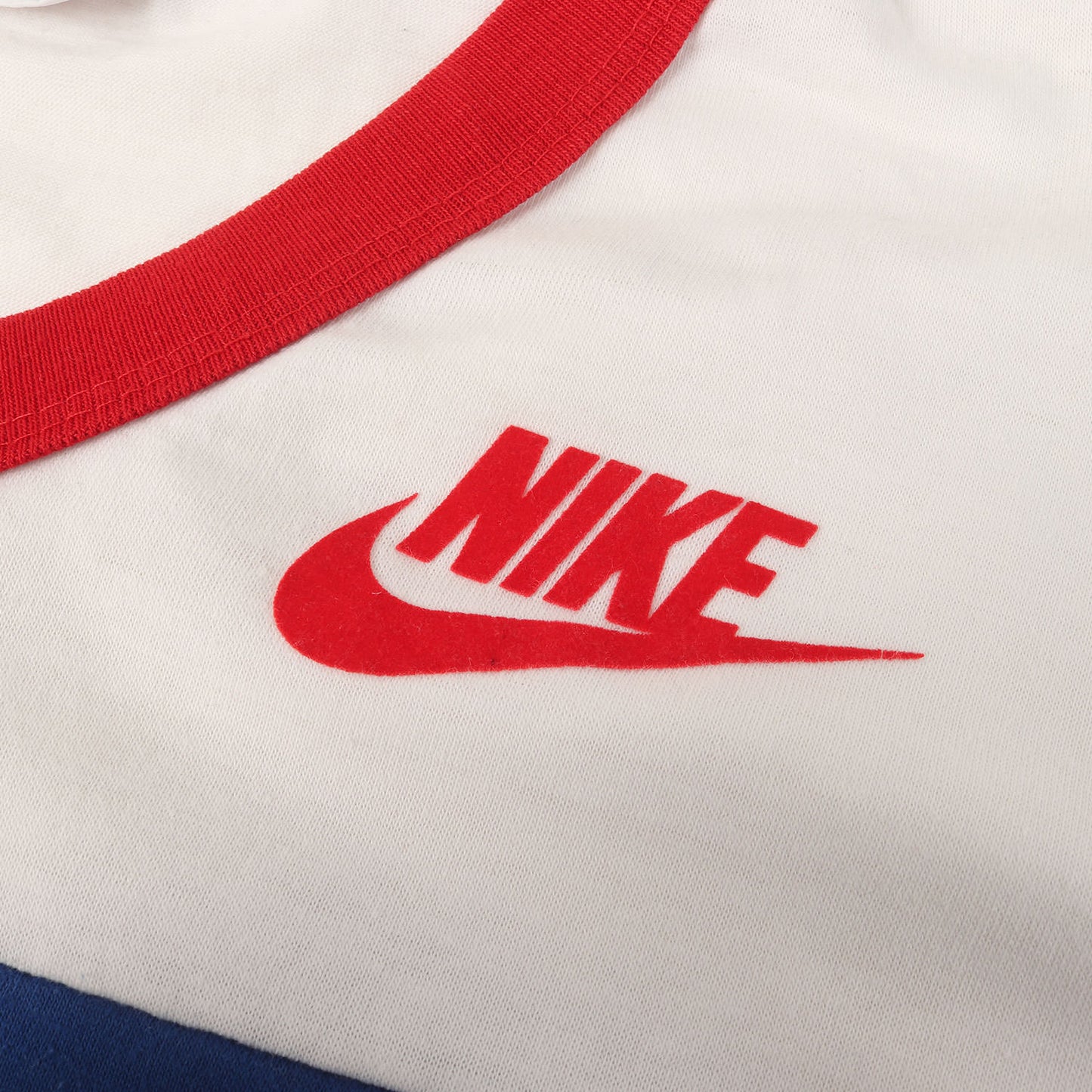 [希少 オレンジタグ] 70s フットボール Vネック 7分袖 Tシャツ USA製