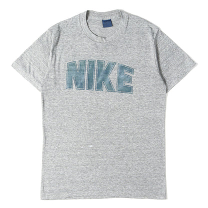 [希少 紺タグ] 80s カマボコロゴ 霜降り Tシャツ USA製