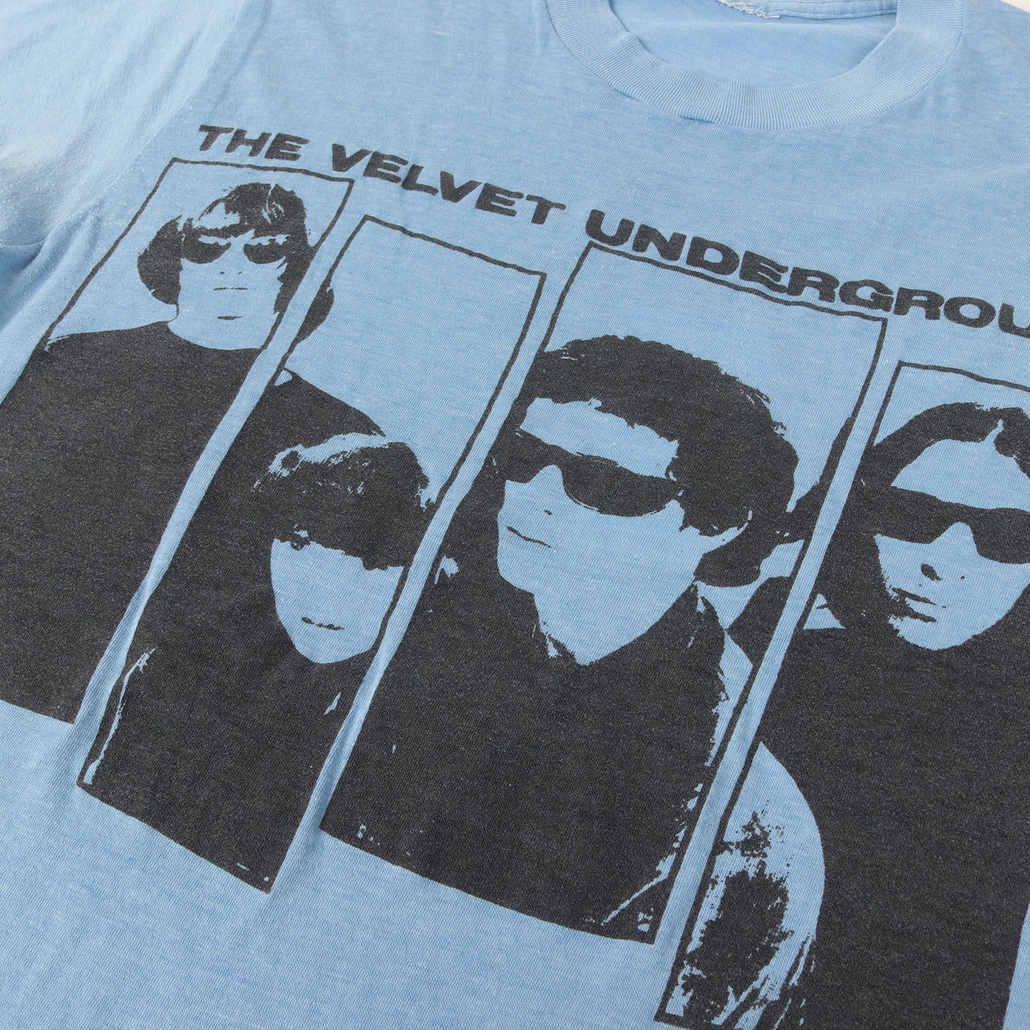80s The Velvet Underground メンバー プリント Tシャツ