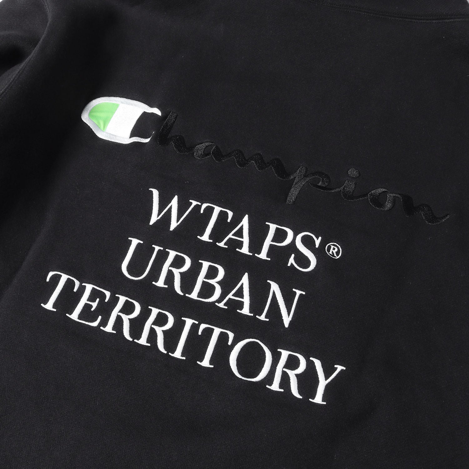 WTAPS (ダブルタップス) 22AW ×Champion ロゴ刺繍 スウェットパーカー