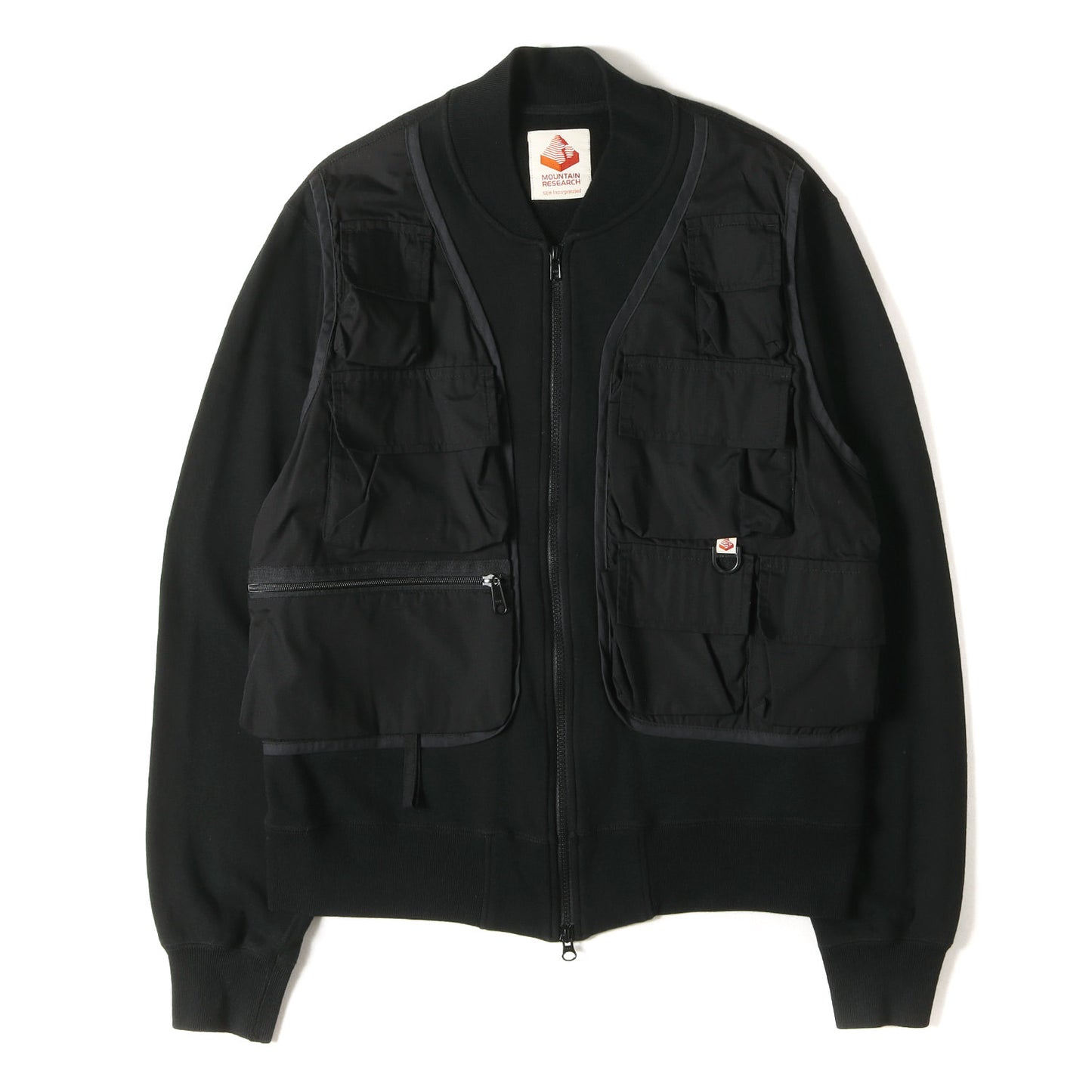 フィッシングベスト ドッキング スウェット ジップ ジャケット(Jacket w / Vest)