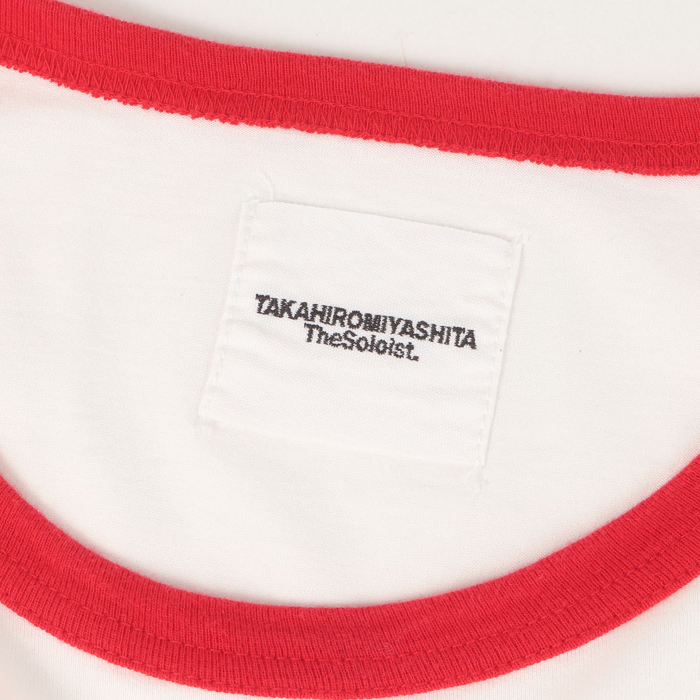 プレーン リンガー Tシャツ(ringer tee.)