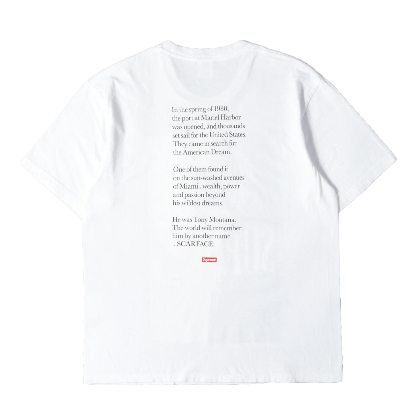 ×Scarface アル・パチーノ ポスター Tシャツ(Split Tee)