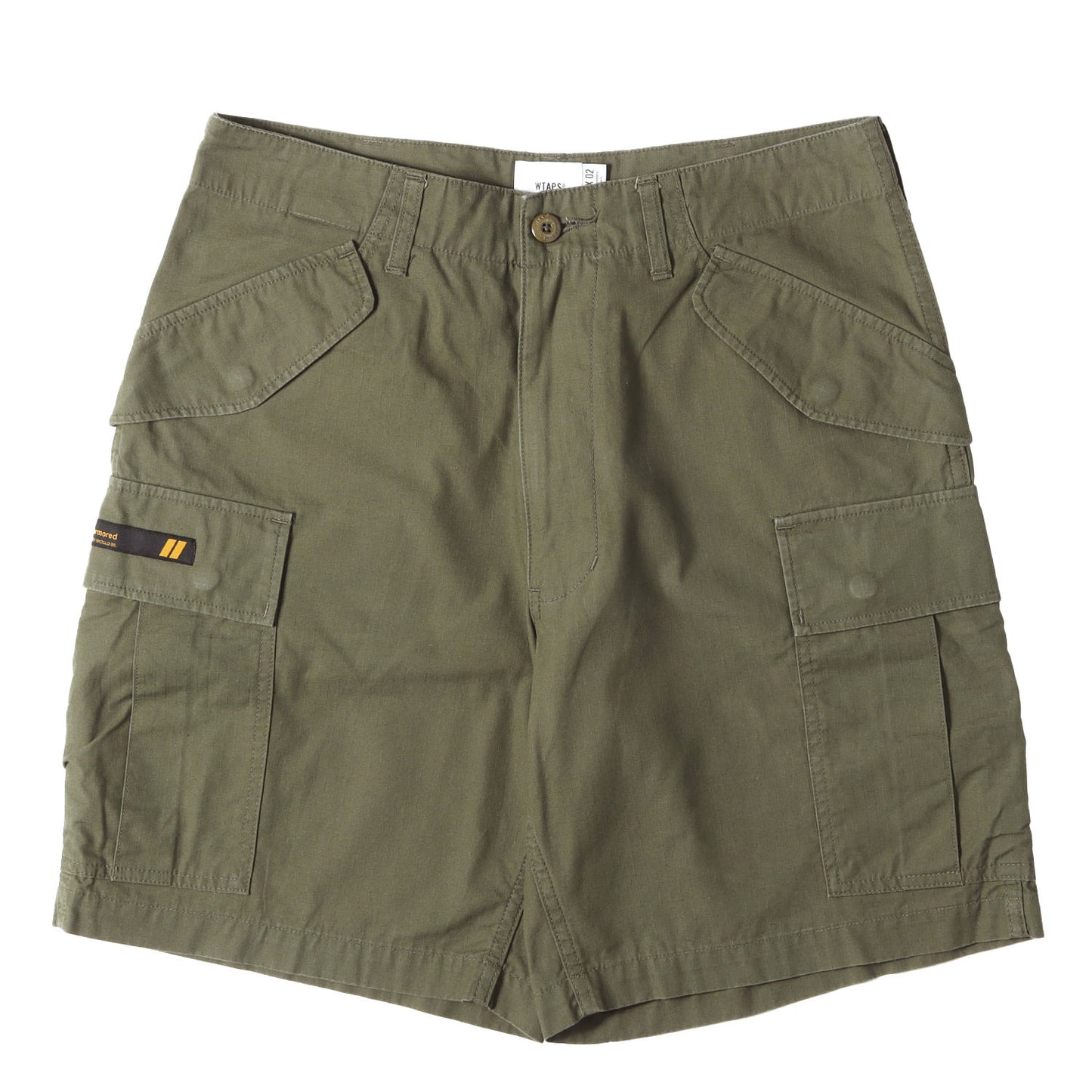 21SS リップストップコットン ミリタリー カーゴ ショーツ(CARGO SHORTS)