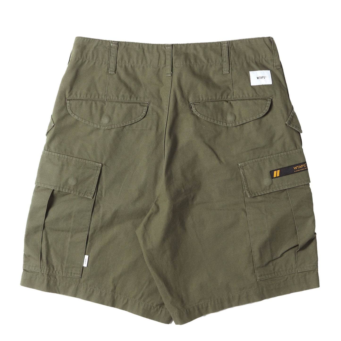 21SS リップストップコットン ミリタリー カーゴ ショーツ(CARGO SHORTS)