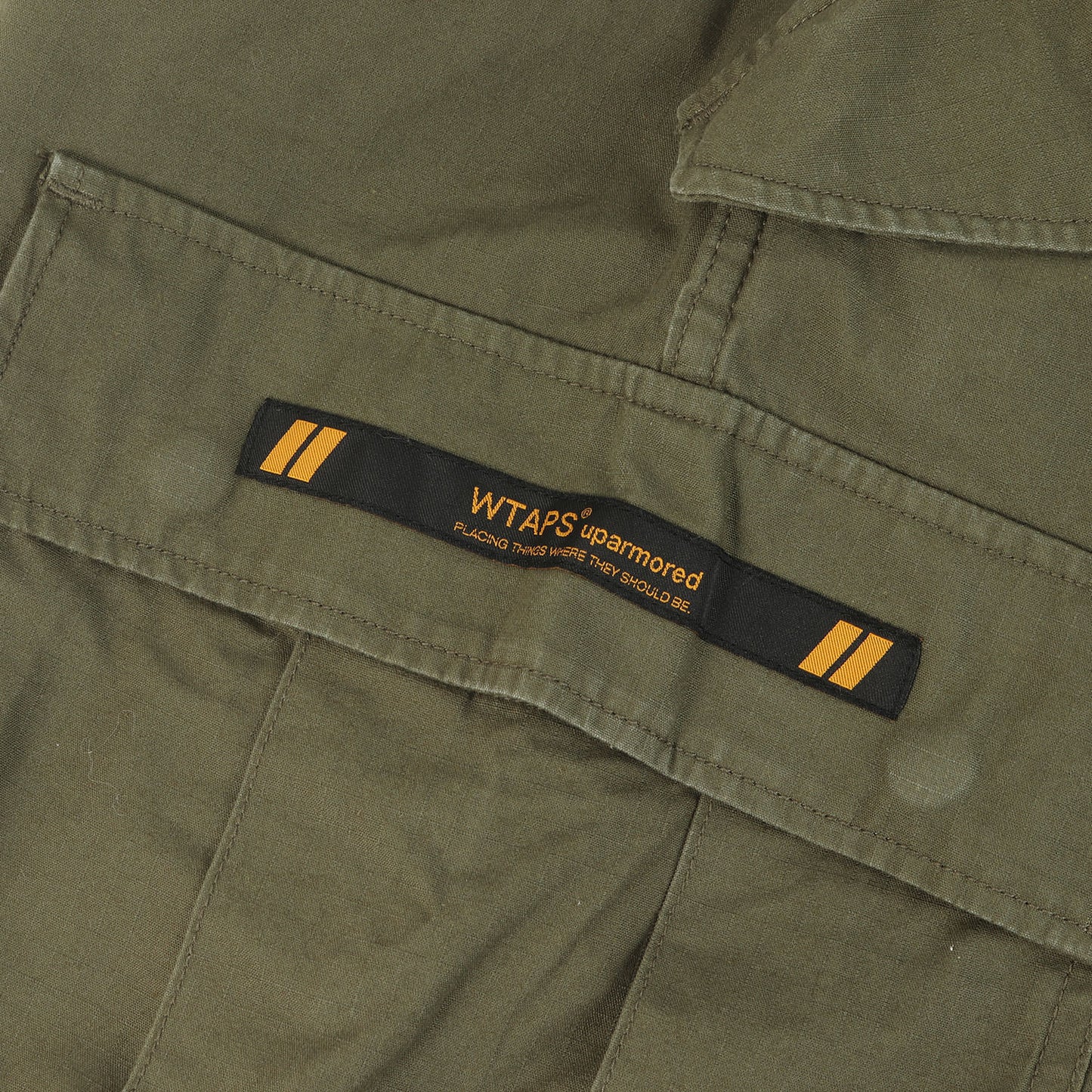 21SS リップストップコットン ミリタリー カーゴ ショーツ(CARGO SHORTS)