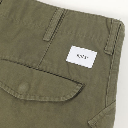 21SS リップストップコットン ミリタリー カーゴ ショーツ(CARGO SHORTS)