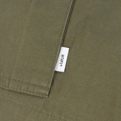 21SS リップストップコットン ミリタリー カーゴ ショーツ(CARGO SHORTS)